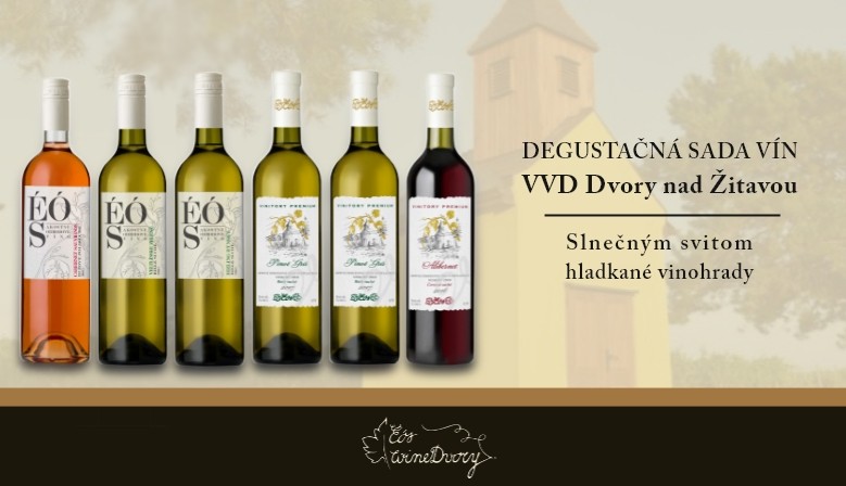 Degustačná sada vín VVD Dvory nad Žitavou